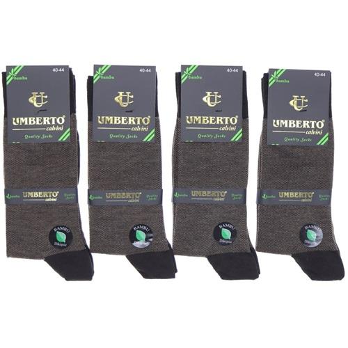 305 Erkek Dikişsiz Jakarlı Bambu Soket Çorap