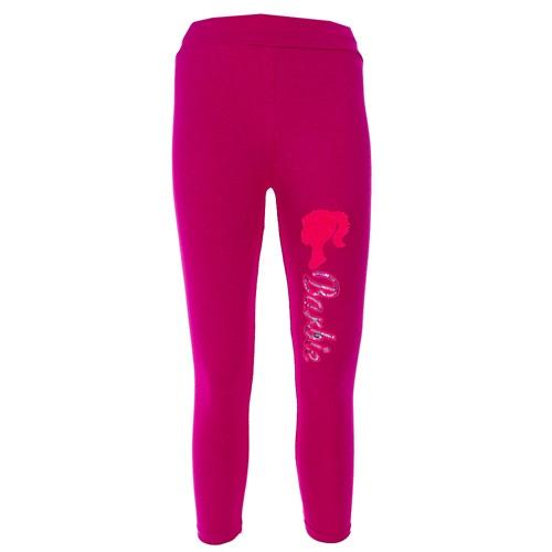 Ayhan Kız Çocuk Barbie Süzine Nakışlı Penye Tayt 3-10 Yaş