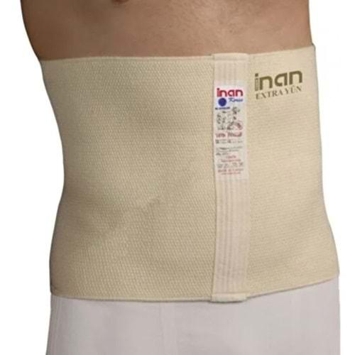 İnan 3 Erkek Kırmızı Tosyalı Battal Giymeli Bel Korsesi