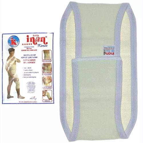 İnan Kırmızı Erkek Ortopedik Yün Bel Korsesi