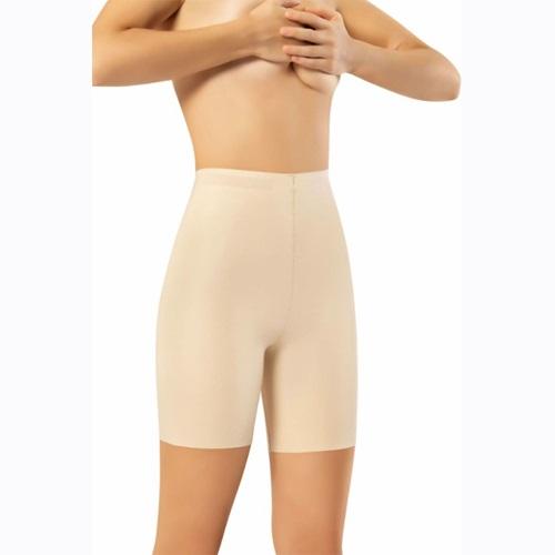 Flex Fit 6002 Lazer Kesim Yüksek Bel Silikonlu Şort Korse S-3XL