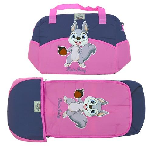 Rain Baby 396 Mobil Sincaplı 2 li Lüx Bebe Taşıma Ve Malzeme Çantası