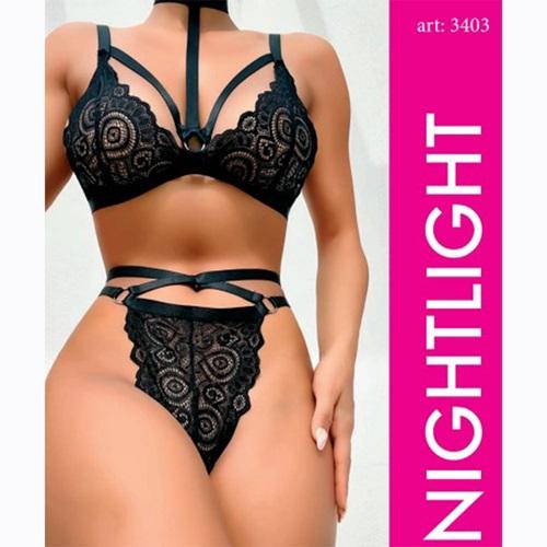 Nightlight 3403 Bayan Fantazi Takım Gecelik