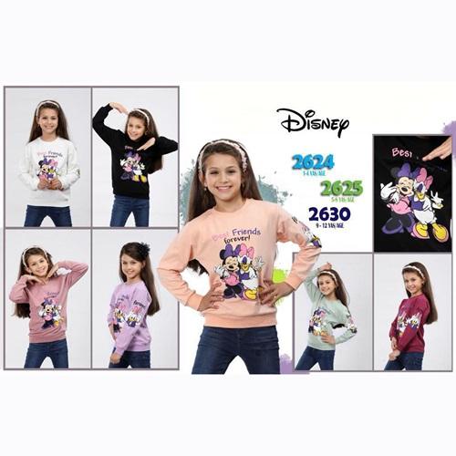 Disnew 2630 Kız Çocuk İki İplik Best Friends Sweat 9-12 Yaş