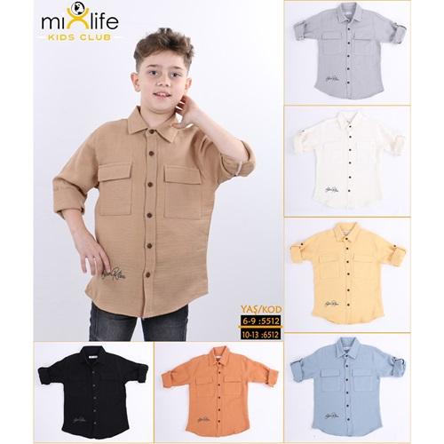 Mixlife 6512 Erkek Çocuk Calvin Klein Nakışlı Takım 10-13 Yaş