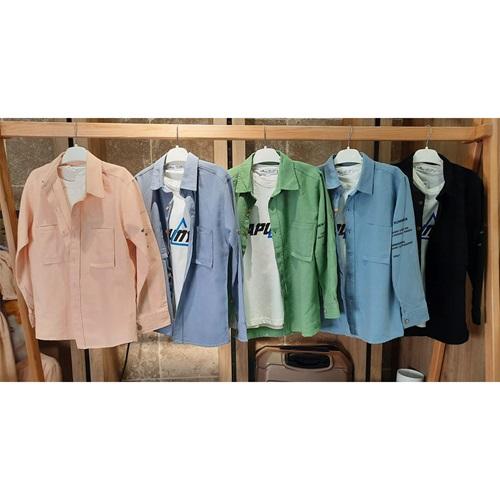 Mixlife 5552 Erkek Çocuk Apuneys Bas Gabardin Gömlek 3 Lü Takım 6-9 Yaş