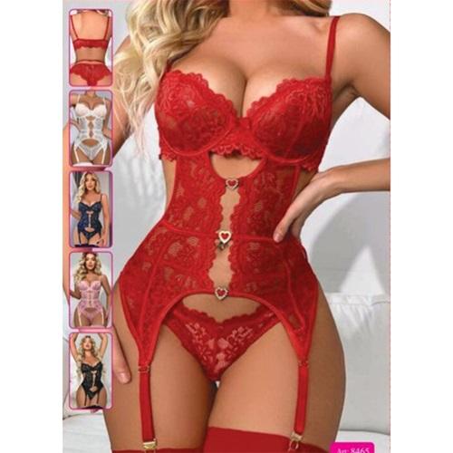 For Dreams 8465 Taşlı Fantazi Jartiyer Takım