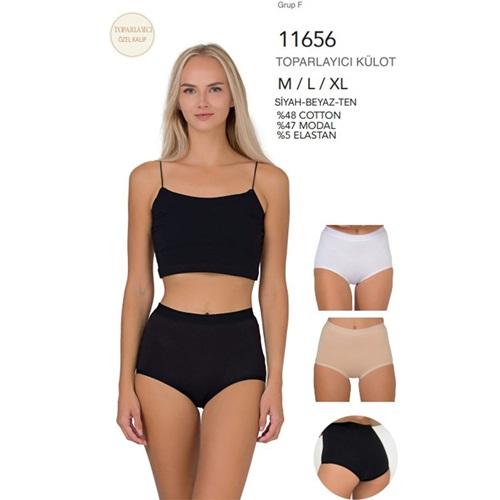 Berrak 11656 Bayan Penye Toparlayıcı Külot M-3XL