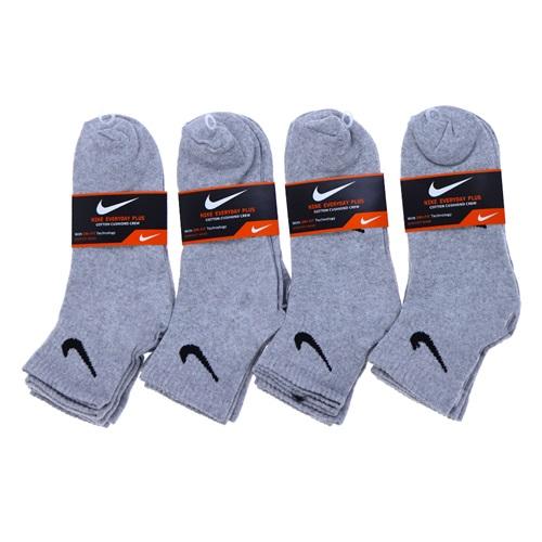 Nıke Everyday Plus Erkek Marka Desenli Likralı Kısa Konç 3 Lü Patik Çorap