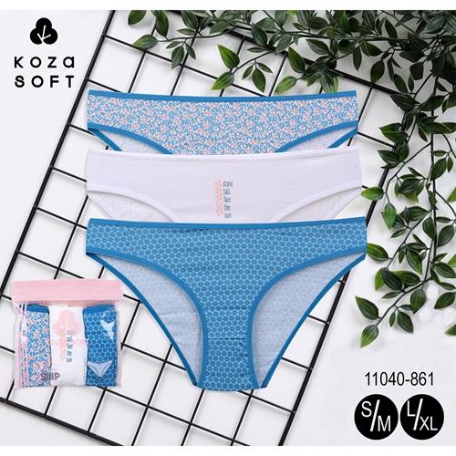 Koza Soft 11040 Bayan Penye 3 Lü Bikini