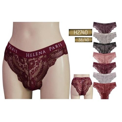 Helena Paris 2740 Bayan Komple Bantlı Bel Yazılı Bikini M