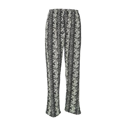 Çopur Bayan Desenli Viskon Battal Pijama Alt 1XL-3XL