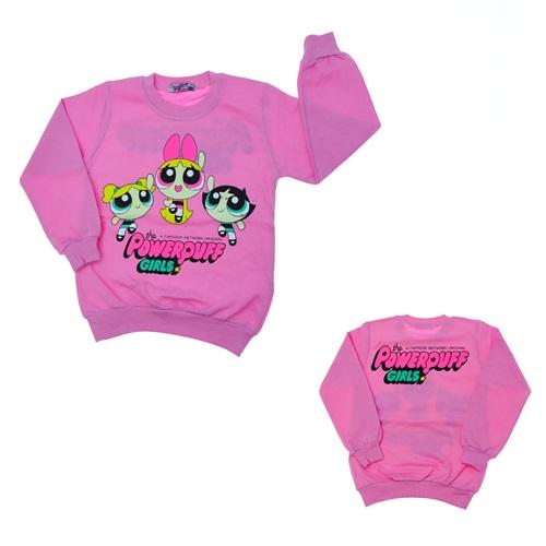 Minika Kız Çocuk Nakış Ve Baskı Modelli Penye 2 İp Sweat 3-10 Yaş