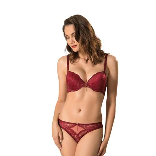 Le Jardin 5040 Bayan Dantelli Dolgulu Sütyen Takım