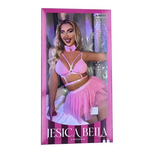 Jesıca Bella E-00104 Bayan Tül Fantazi Kostüm Gecelik