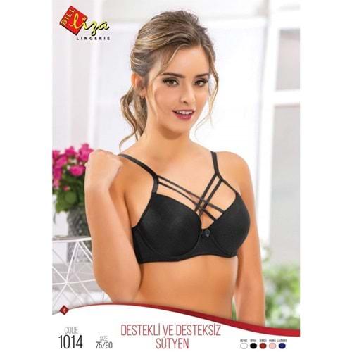 Billiza 1014 Bayan Süngerli Desteksiz Çapraz Askılı Sütyen