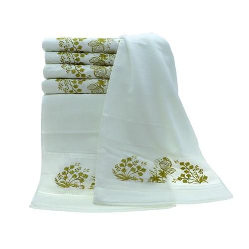 Durul 386 Tutku Kadife Nakışlı El Yüz Havlusu Ebat 50x90