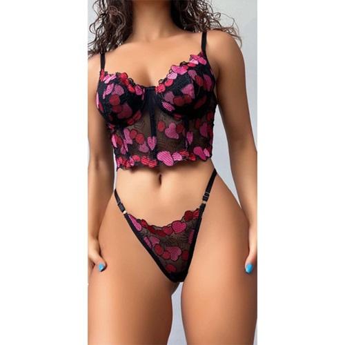 NightLight 2900 Bayan Kalpli Büstiyer Takım SM-LXL