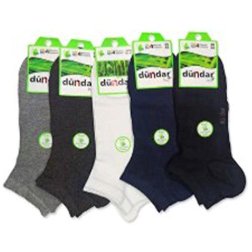 Dündar 5992 Erkek Bambu Dikişsiz Likralı Diyabetik Patik Çorap