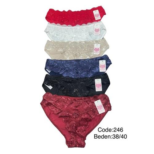 Manolya Secret 246 Bayan Dantelli Külot M