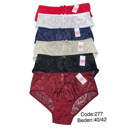 Manolya Secret 277 Bayan Dantelli Külot L