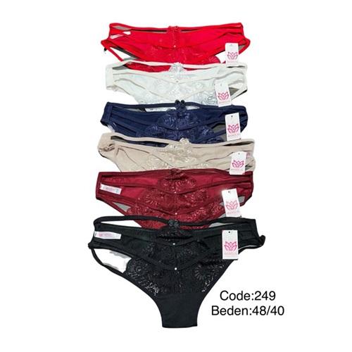 Manolya Secret 249 Bayan Dantelli Külot M