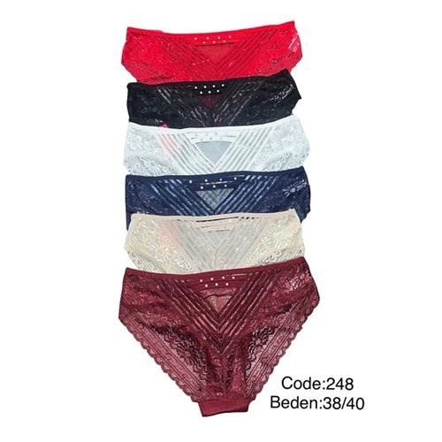 Manolya Secret 248 Bayan Dantelli Külot M