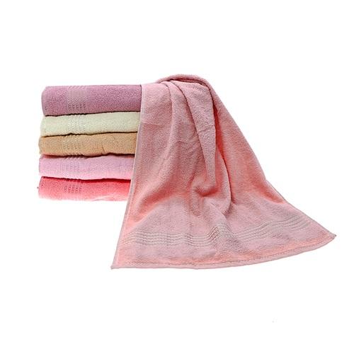 Hacer Tektil Bukle Jakarlı El Yüz Havlusu 50x90cm - Karışık Renk - 50X90