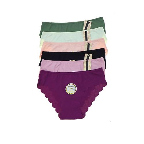 F-K 2809 Bayan Micro Lazer Kesim Külot S-XL