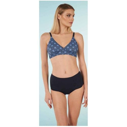 Estiva 2520 902 Bayan Yüksek Bel Kuruvaze Toparlayıcı Bikini M-3XL