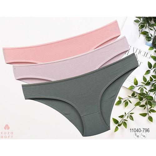 Koza 11040-796 Bayan 3 Lü Slip Bikini