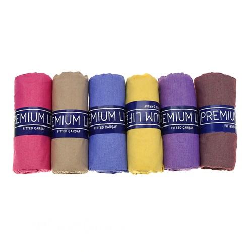 Premıum Life Fitted Düz Tek Kişilik Çarşaf Takım 120x200cm