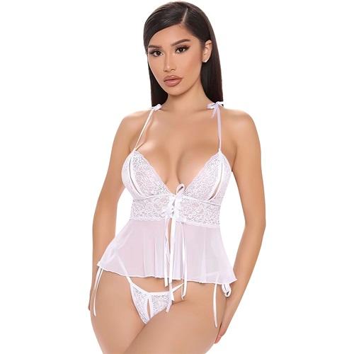 Lily Bicnca 960 Bayan Fantazi Kısa Lux Gecelik