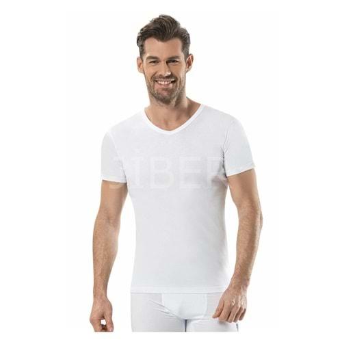 Jiber 105 Erkek V Yaka Kısa Kol Fanila