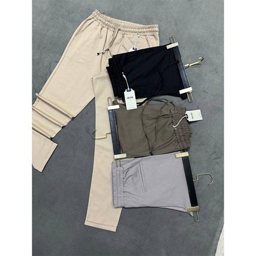 Zara 3567 Erkek Çıno Düz Kemer Double Paça Pantolon S-2XL