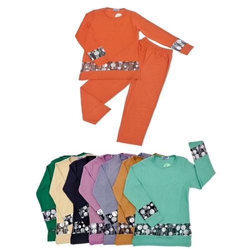 Güldür 9218 Kız Çocuk Burgu Varak Desen Dantelli Takım 13-16 Yaş