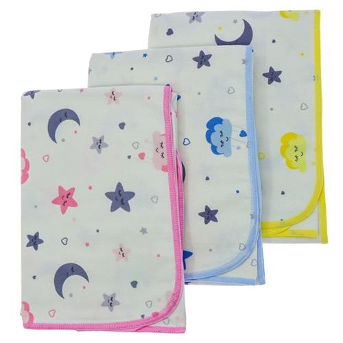 Gül Bebe Ay Yıldız Desenli Bebe Kundak 0-1 Yaş