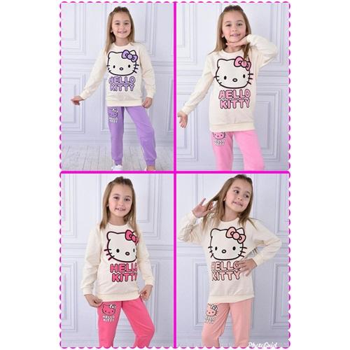 Beka Kids Kız Çocuk 2 İp Hello Kitty Baskılı 2 Li Takım 5-8 Yaş