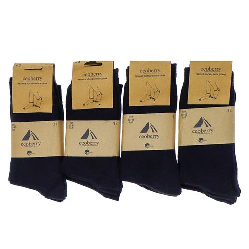 Ceoberry 1096 Erkek Cotton Komet 3 Lü Soket Çorap