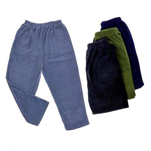 Çopur Unisex Antipiling Düz Cepli Polar Alt-3XL-6XL