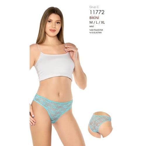 Berrak 11772 Bayan Penye Bikini Külot M-XL