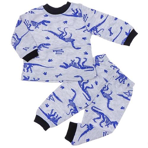 Süpermini 5510 Bebe Renkli Empirme Penye 2 Li Pijama Takımı 6-12 Ay