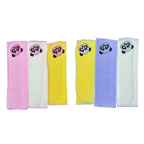 Babba Baby 0020 Bebe Baskılı 3 Lü Ağız Mendili 0-1 Yaş