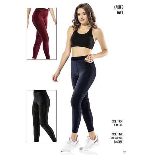 Dynamıc 1154 Bayan Kadife Termal Tayt
