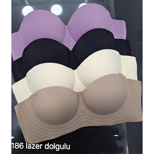 F.K 186 Bayan Destekli Lazer Kesim Sütyen 75-90