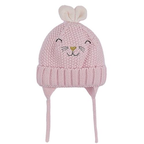 Kitti P-K22115-02 Kız Bebe Mix Triko Bere 0-18 Ay