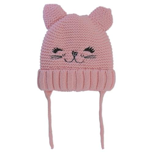 Kitti P-K22115-01 Kız Bebe Mix Triko Bere 0-18 Ay