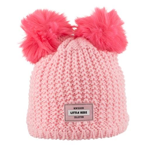 Kitti P-K23130-02 Kız Çocuk Kulaklı Triko Bere 4-8 Yaş