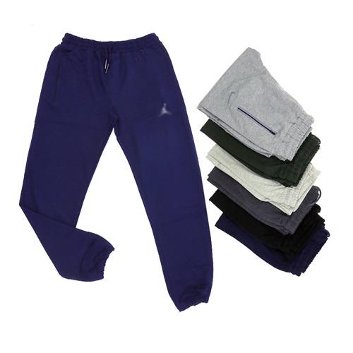 MMS 1200 Erkek Kompak Penye Arka Cepli Baketboll Lastik Paça Eşofman Alt S-2XL