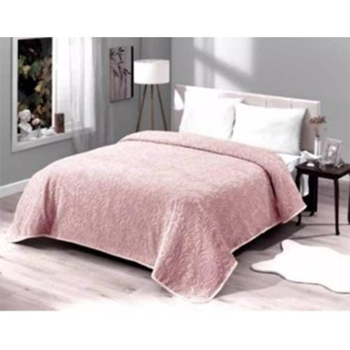 Mink Daısy Çift Kişilik Welsoflu Battaniye 220x240 Cm